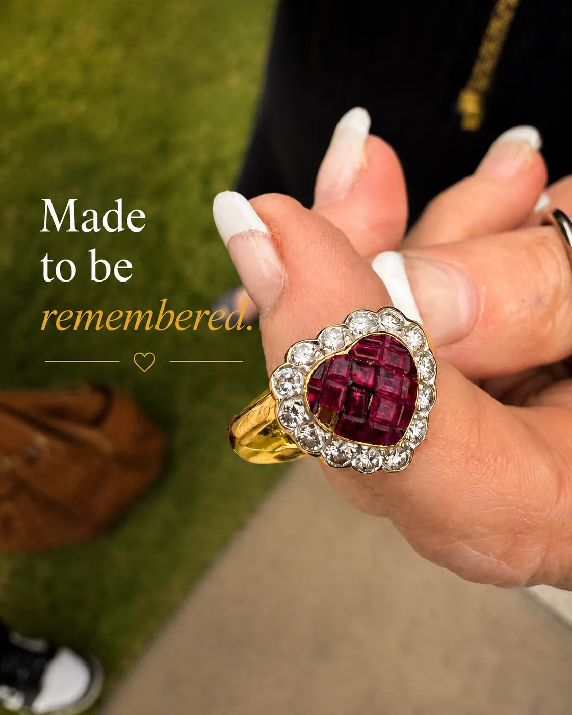 One-of-a-kind ring